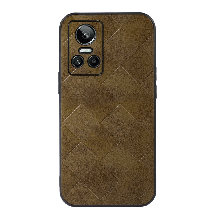 Weave Plaid PU Phone Case, For OnePlus 10R / Ace, For OPPO A57 5G 2022, For OPPO K10 5G, For OPPO K10 Pro 5G, For OPPO Realme 9 Pro / Realme V25, For OPPO Realme GT Neo3, For vivo S15e