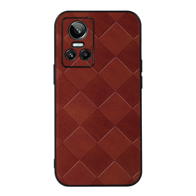 Weave Plaid PU Phone Case, For OnePlus 10R / Ace, For OPPO A57 5G 2022, For OPPO K10 5G, For OPPO K10 Pro 5G, For OPPO Realme 9 Pro / Realme V25, For OPPO Realme GT Neo3, For vivo S15e