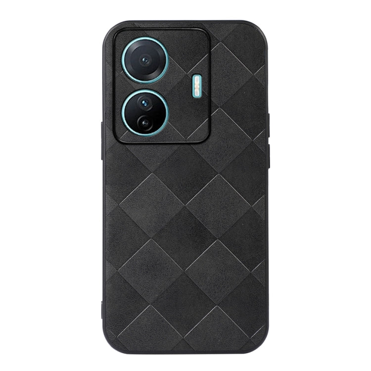 Weave Plaid PU Phone Case, For OnePlus 10R / Ace, For OPPO A57 5G 2022, For OPPO K10 5G, For OPPO K10 Pro 5G, For OPPO Realme 9 Pro / Realme V25, For OPPO Realme GT Neo3, For vivo S15e