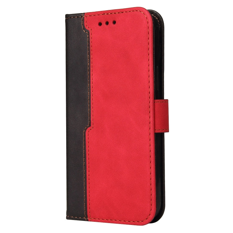 Stitching-Color Horizontal Flip Leather Phone Case, For OPPO Realme GT Neo3, For OPPO Reno7 4G / F21 Pro 4G, For Samsung Galaxy M33 5G Global