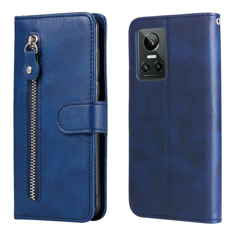 Calf Texture Zipper Leather Phone Case