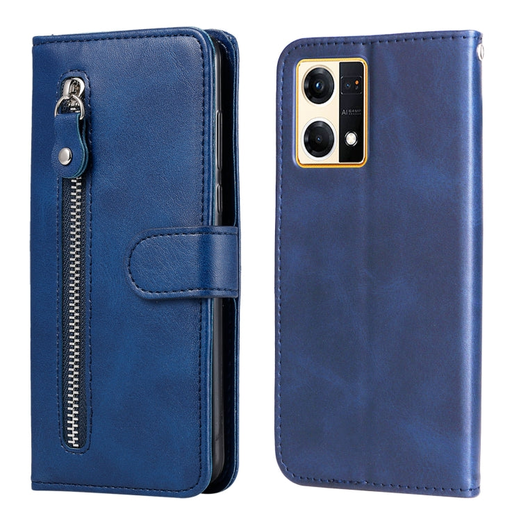 Calf Texture Zipper Leather Phone Case