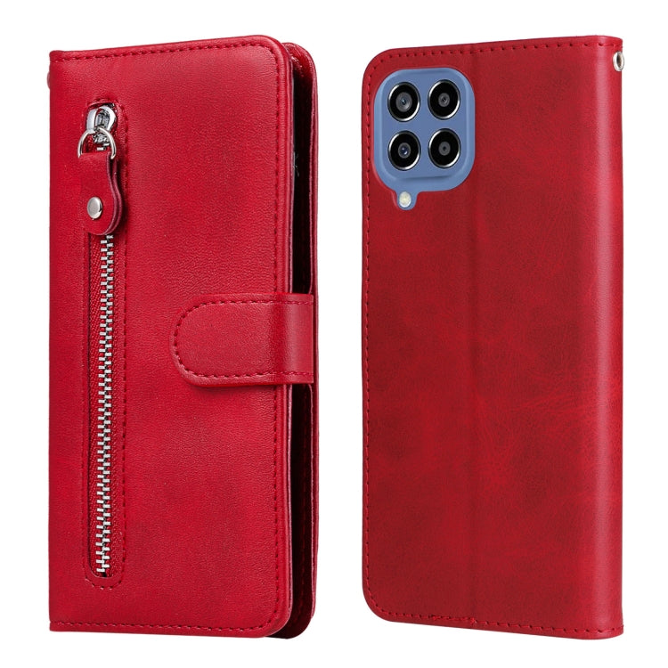 Calf Texture Zipper Leather Phone Case