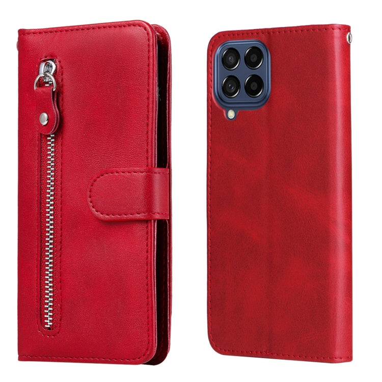 Calf Texture Zipper Leather Phone Case