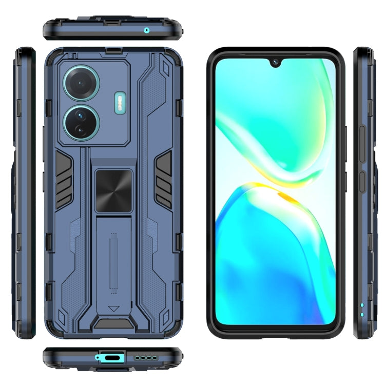 Supersonic PC + TPU Shock-proof Protective Phone Case with Holder