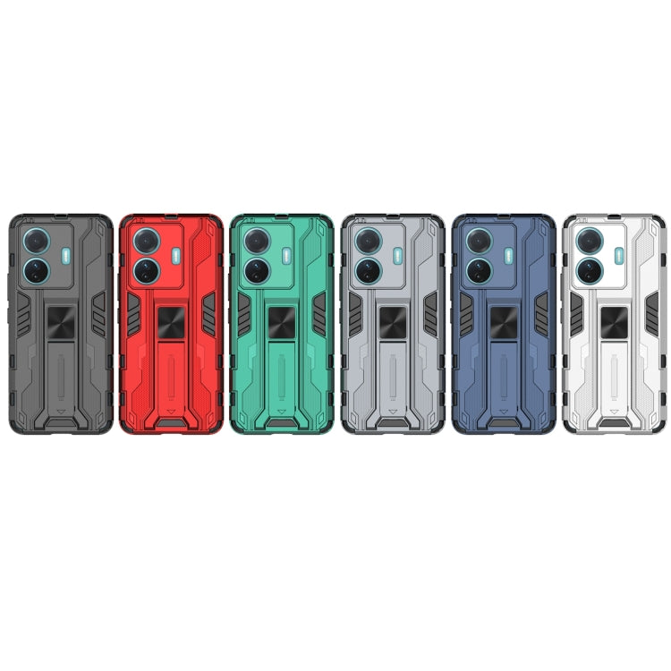 Supersonic PC + TPU Shock-proof Protective Phone Case with Holder