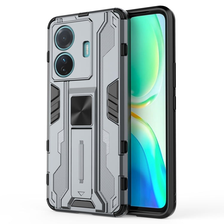 Supersonic PC + TPU Shock-proof Protective Phone Case with Holder