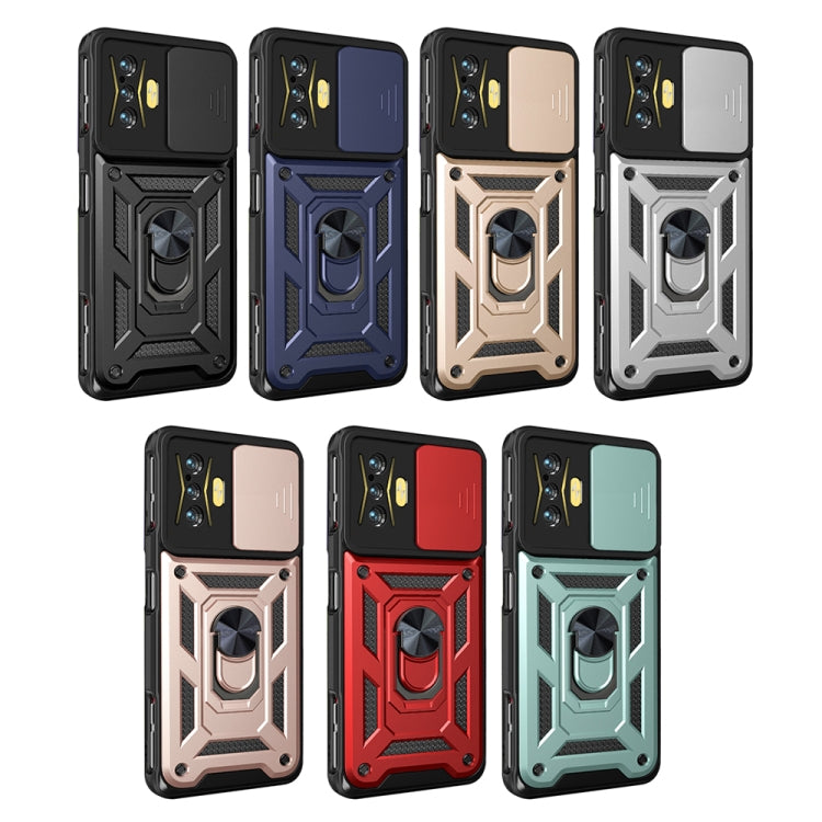 Sliding Camera Cover Design TPU+PC Phone Case