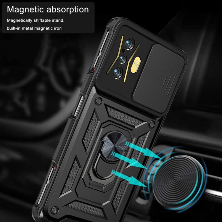 Sliding Camera Cover Design TPU+PC Phone Case, For Xiaomi Poco F4 GT / Redmi K50 Gaming, For OPPO Realme C35