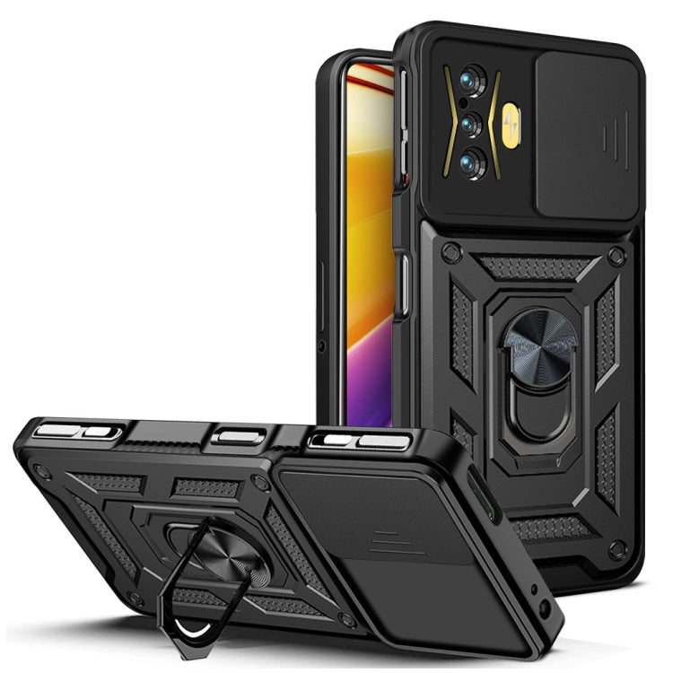 Sliding Camera Cover Design TPU+PC Phone Case, For Xiaomi Poco F4 GT / Redmi K50 Gaming, For OPPO Realme C35