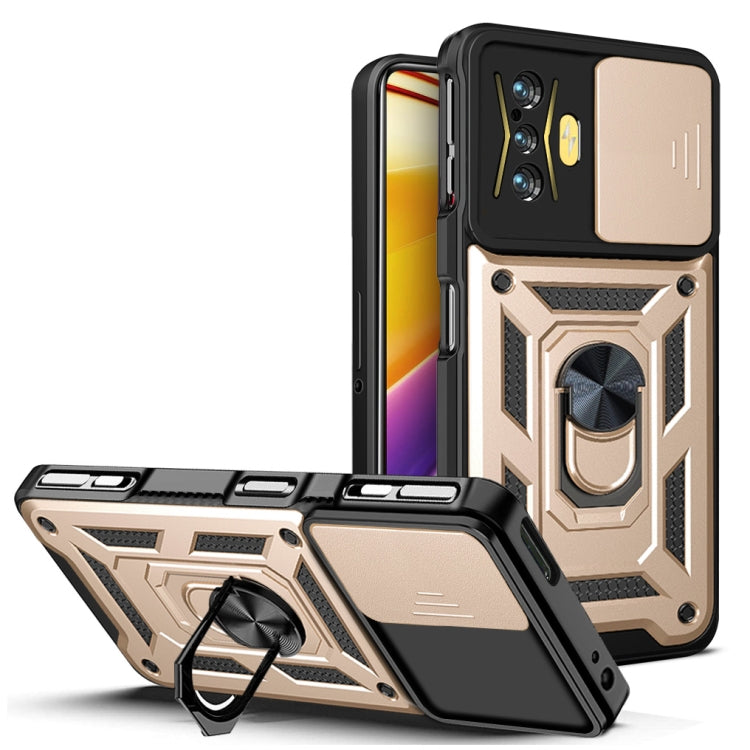 Sliding Camera Cover Design TPU+PC Phone Case