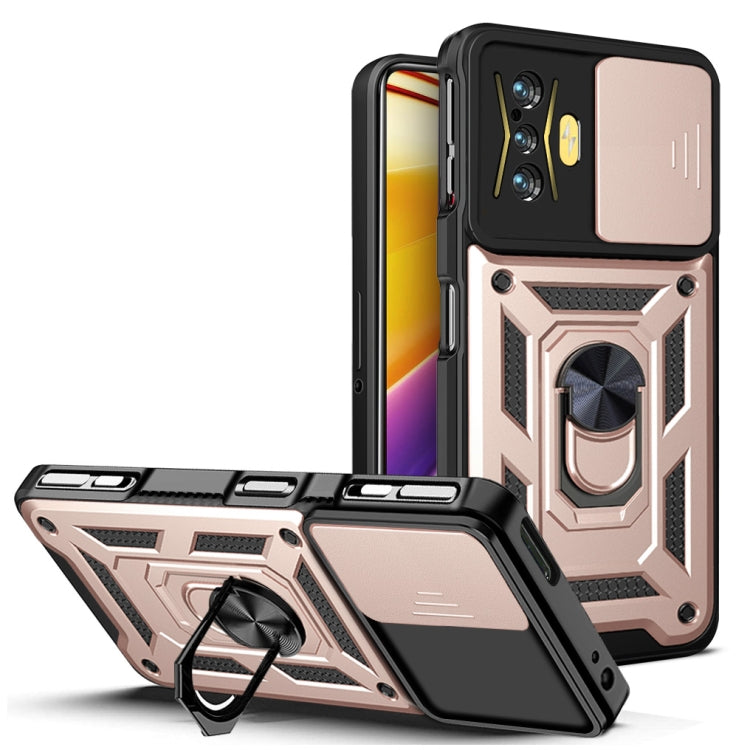 Sliding Camera Cover Design TPU+PC Phone Case