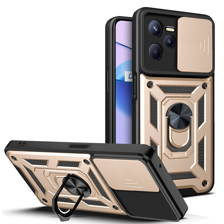 Sliding Camera Cover Design TPU+PC Phone Case