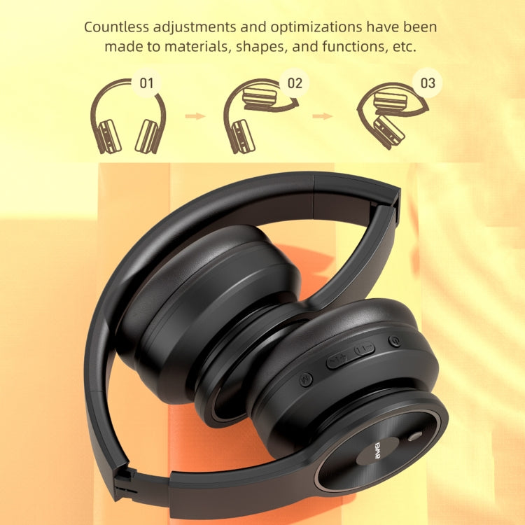 awei A996BL Foldable Wireless Bluetooth Headphone, A996BL