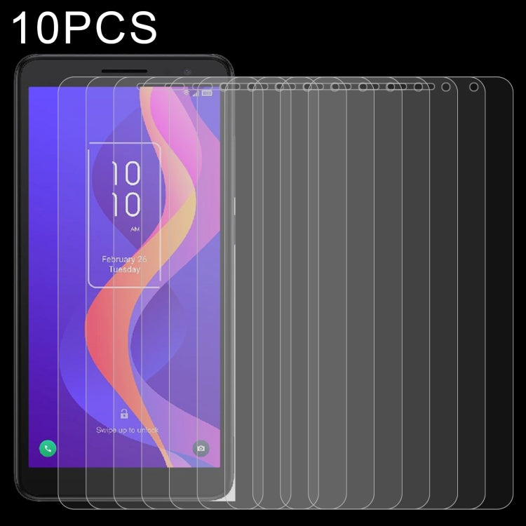 10 PCS 0.26mm 9H 2.5D Tempered Glass Film, For TCL 303(10 PCS), For OnePlus Nord 2T / Nord 2 5G (10 PCS), For OPPO Reno8 Pro (10 PCS), For OPPO Reno8 Pro+ (10 PCS), For Oukitel WP18 (10 PCS)