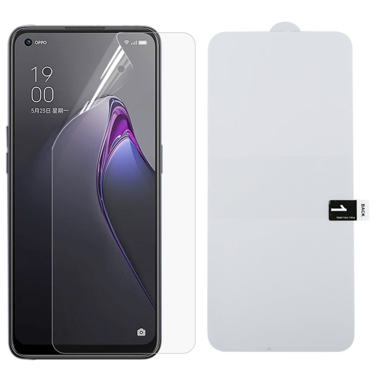 Full Screen Protector Explosion-proof Hydrogel Film, For OnePlus Nord 2T / Nord 2 5G(1 PC), For OPPO Reno8 (1 PC), For OPPO Reno8 Pro (1 PC), For OPPO Reno8 Pro+ (1 PC)