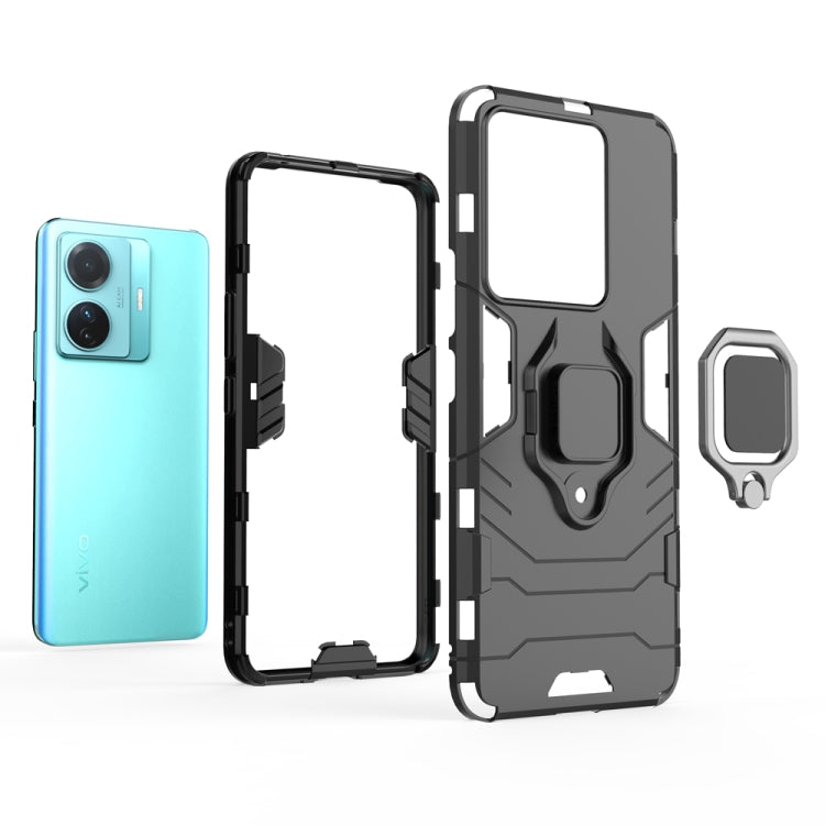 Shockproof PC + TPU Phone Case with Magnetic Ring Holder, For vivo T1 Pro 5G / S15e 5G, For OnePlus Ace 5G / 10R