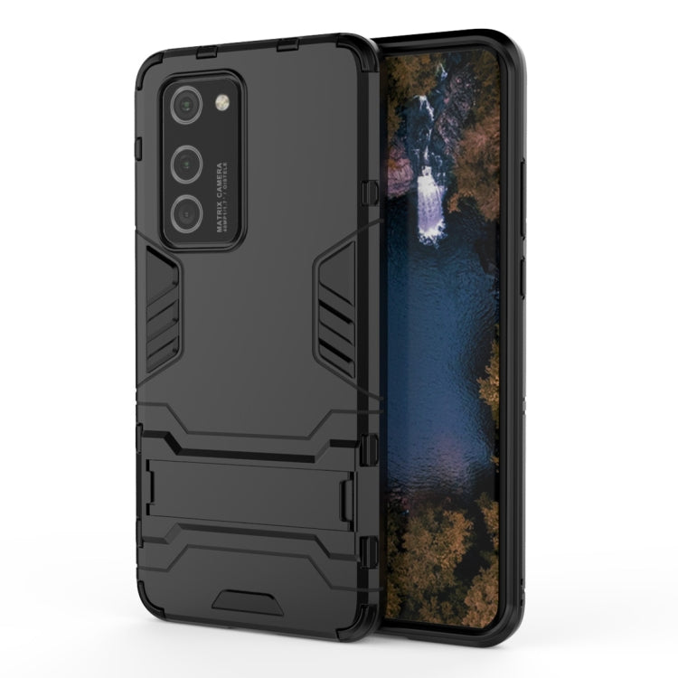 PC + TPU Shockproof Protective Case with Holder, For Huawei P40, For Huawei P40 Pro, For OPPO A91, For OPPO Reno3