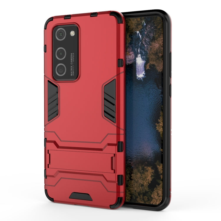 PC + TPU Shockproof Protective Case with Holder, For Huawei P40, For Huawei P40 Pro, For OPPO A91, For OPPO Reno3