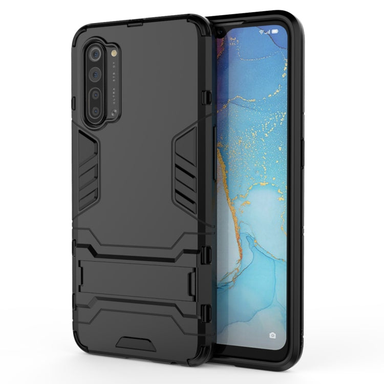 PC + TPU Shockproof Protective Case with Holder, For Huawei P40, For Huawei P40 Pro, For OPPO A91, For OPPO Reno3