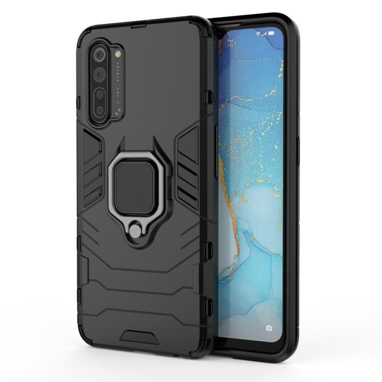 PC + TPU Shockproof Protective Case with Magnetic Ring Holder, For Huawei P40, For OPPO A91, For OPPO Reno3