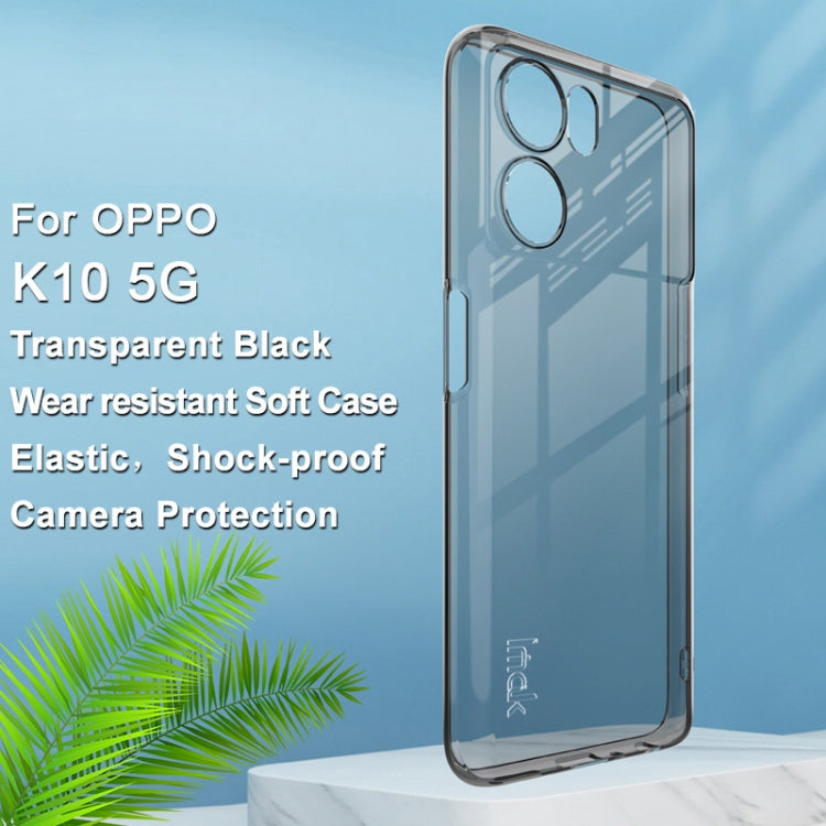 imak UX-5 Series Transparent Shockproof TPU Phone Case, For OPPO K10 5G China, For OPPO K10 Pro 5G