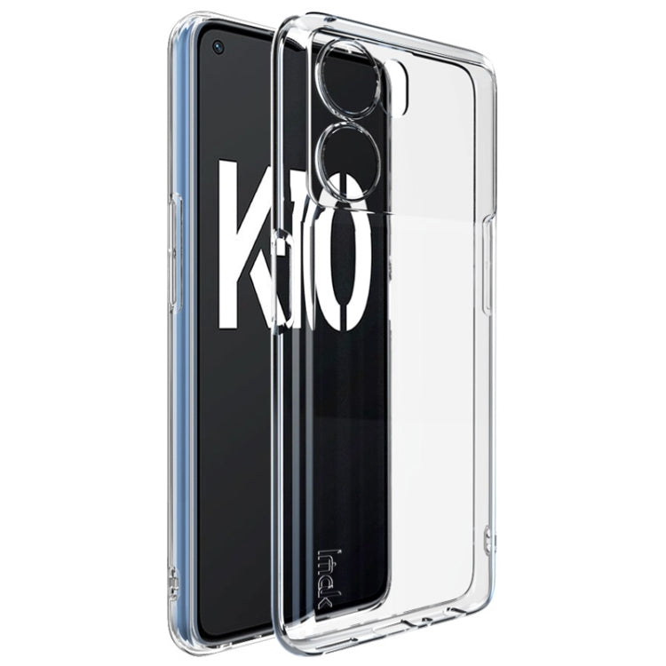 imak UX-5 Series Transparent Shockproof TPU Phone Case, For OPPO K10 5G China, For OPPO K10 Pro 5G