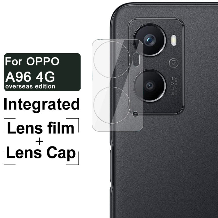 imak Integrated Rear Camera Lens Tempered Glass Film, For OPPO A96 Global, For OPPO K10 5G