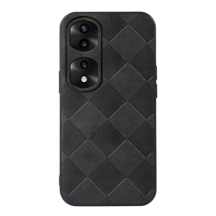 Weave Plaid PU Phone Case, For Honor 70 Pro / 70 Pro+, For vivo S15, For Xiaomi Redmi Note 11T Pro, For Huawei Mate Xs 2, For Honor 70