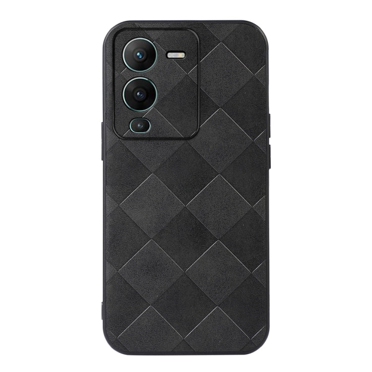 Weave Plaid PU Phone Case, For Honor 70 Pro / 70 Pro+, For vivo S15, For Xiaomi Redmi Note 11T Pro, For Huawei Mate Xs 2, For Honor 70