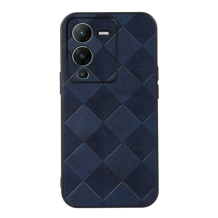 Weave Plaid PU Phone Case, For Honor 70 Pro / 70 Pro+, For Honor 70, For vivo S15, For Xiaomi Redmi Note 11T Pro, For Huawei Mate Xs 2