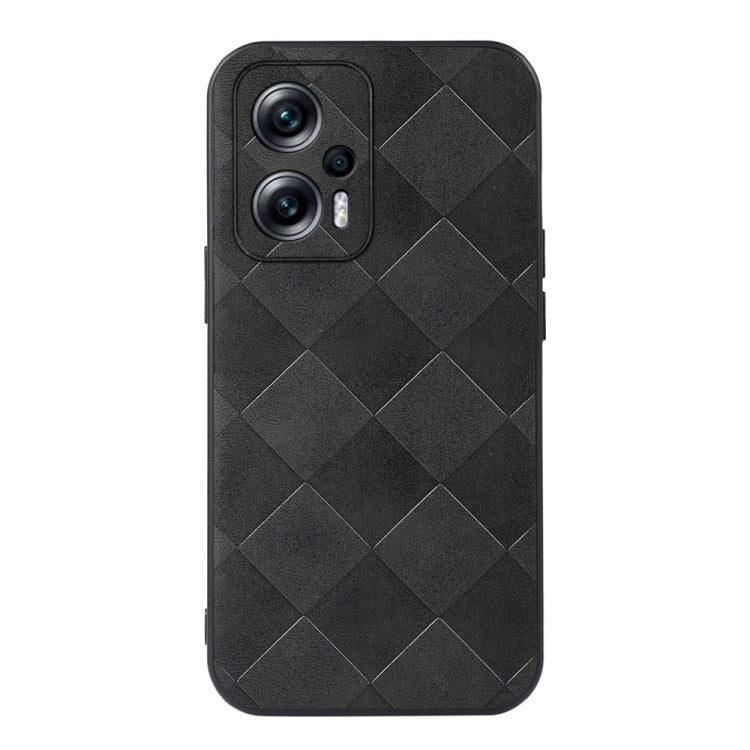 Weave Plaid PU Phone Case, For Honor 70 Pro / 70 Pro+, For vivo S15, For Xiaomi Redmi Note 11T Pro, For Huawei Mate Xs 2, For Honor 70