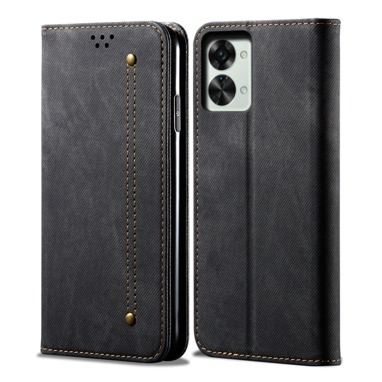 Denim Texture Leather Phone Case, For vivo S15e / T1 5G Snapdragon 778G, For OnePlus Nord 2T, For Xiaomi 12 Lite