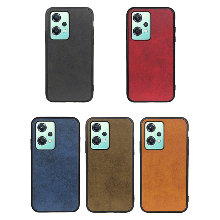 Two-color Calf Texture Shockproof Phone Case, For OnePlus Nord CE 2 Lite 5G, For vivo S15 Pro, For vivo S15, For Samsung Galaxy Z Flip4