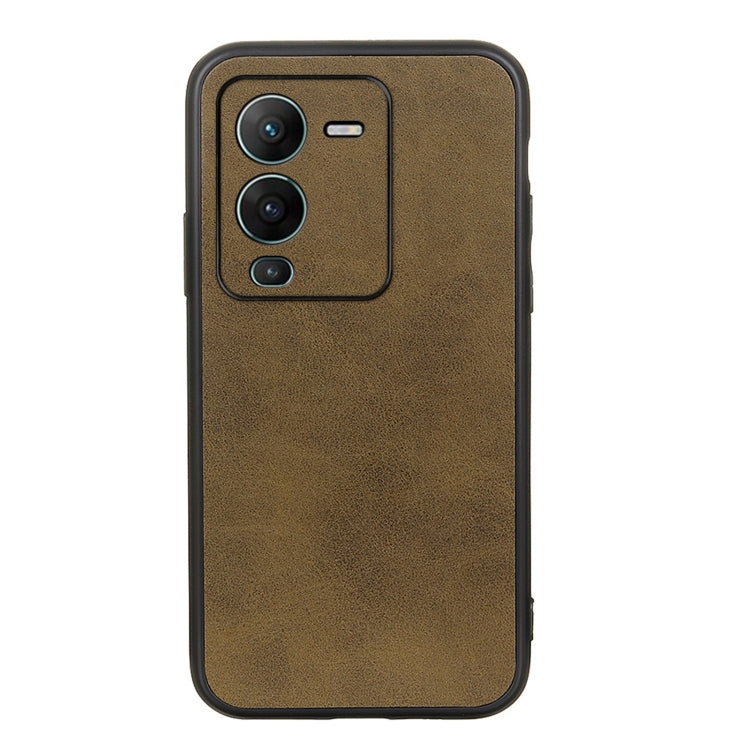 Two-color Calf Texture Shockproof Phone Case, For OnePlus Nord CE 2 Lite 5G, For vivo S15 Pro, For vivo S15, For Samsung Galaxy Z Flip4