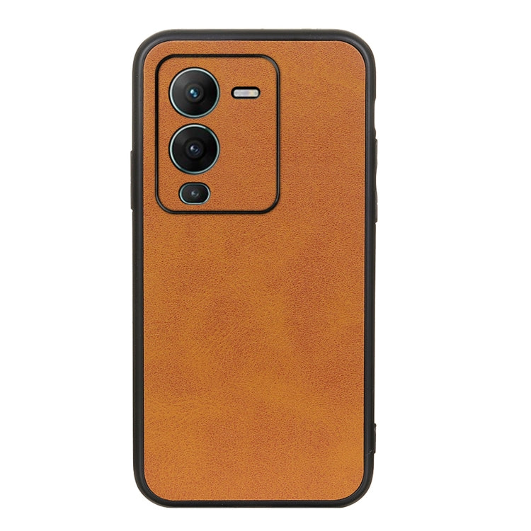 Two-color Calf Texture Shockproof Phone Case, For OnePlus Nord CE 2 Lite 5G, For vivo S15 Pro, For vivo S15, For Samsung Galaxy Z Flip4