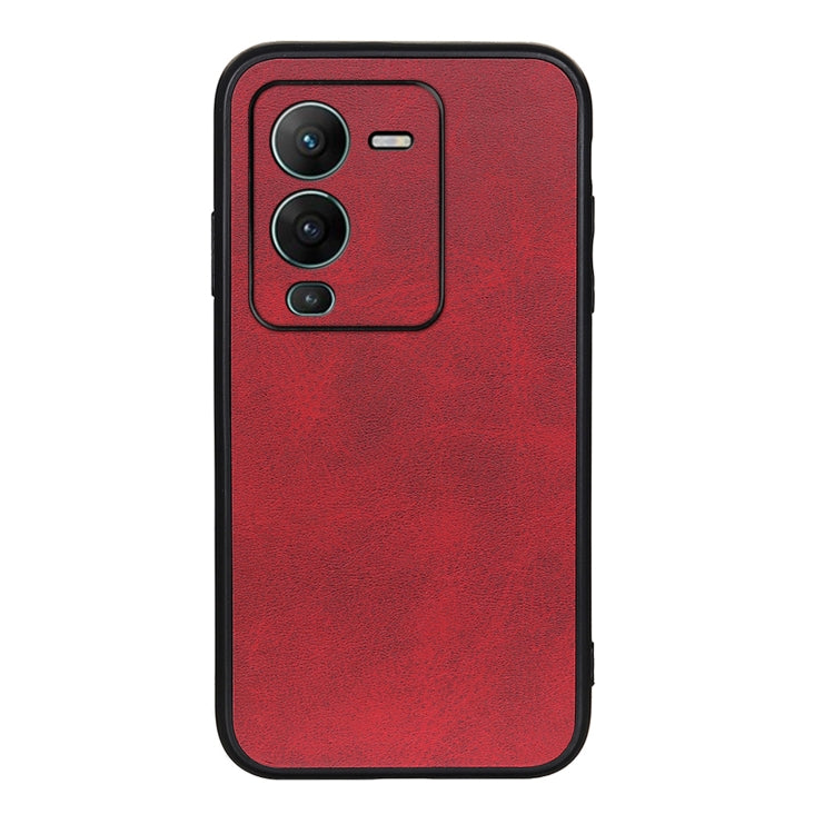 Two-color Calf Texture Shockproof Phone Case, For OnePlus Nord CE 2 Lite 5G, For vivo S15 Pro, For vivo S15, For Samsung Galaxy Z Flip4