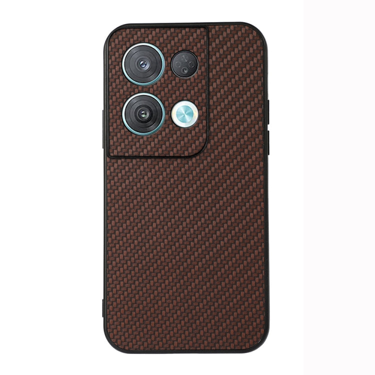 Carbon Fiber Texture Shockproof Protective Phone Case, For OPPO Reno8, For OPPO Reno8 Pro+, For OPPO Reno8 Pro