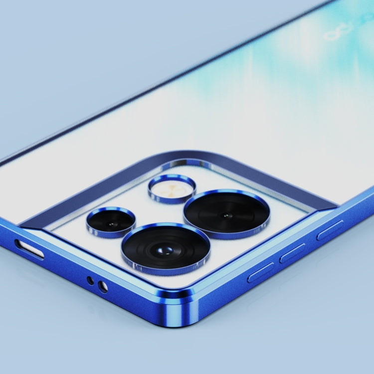 Electroplated Frosted Phone Case, For OPPO Reno8