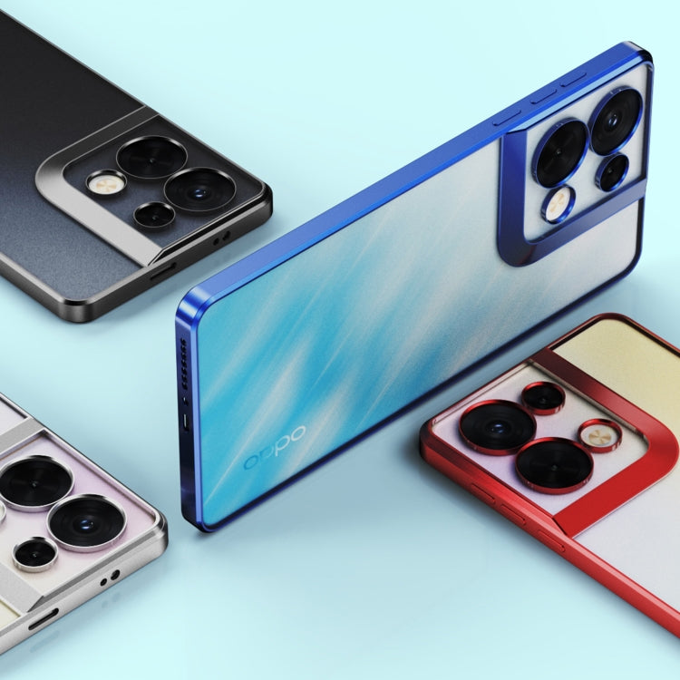 Electroplated Frosted Phone Case, For OPPO Reno8
