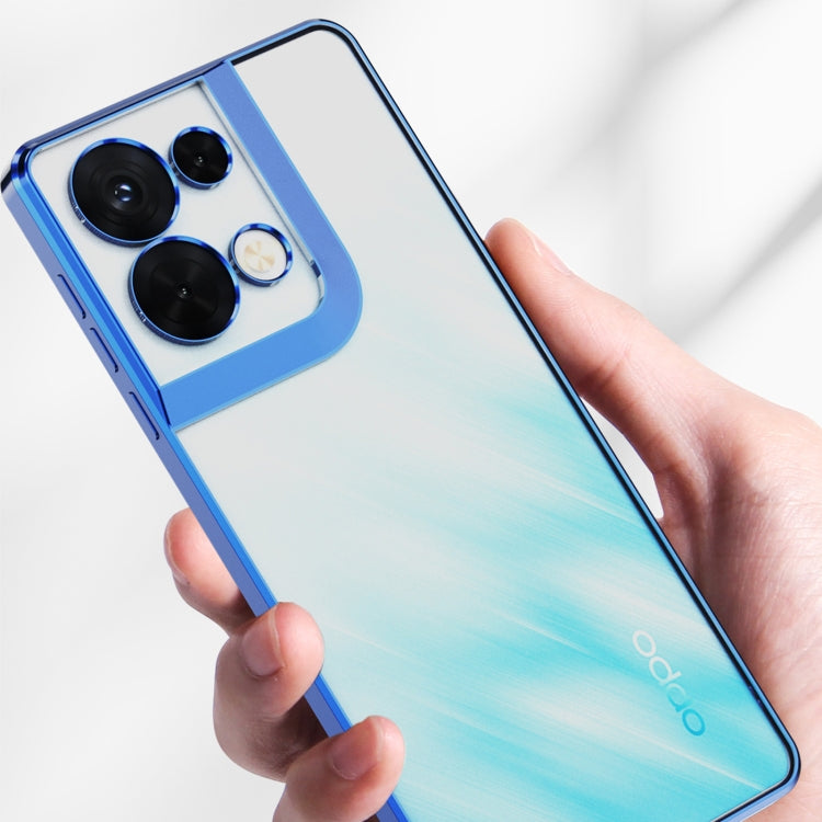 Electroplated Frosted Phone Case, For OPPO Reno8
