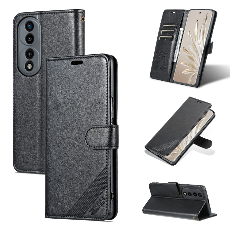 AZNS Sheepskin Texture Flip Leather Phone Case, For OPPO A57 5G/Realme Q5i/Realme V23, For OPPO Reno8/Reno8 Pro, For vivo S15, For vivo S15 Pro, For Huawei Maimang 11, For Honor 70, For Honor 70 Pro