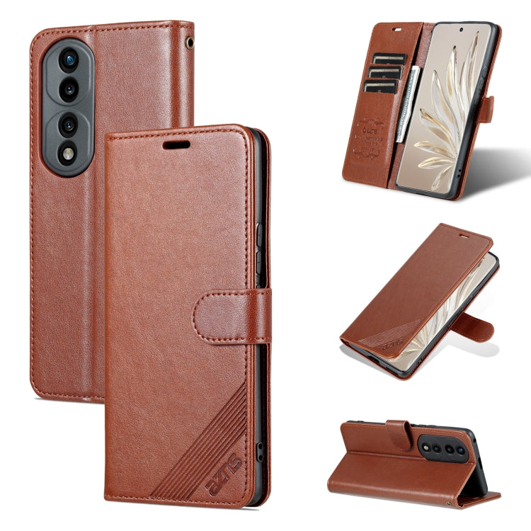 AZNS Sheepskin Texture Flip Leather Phone Case, For OPPO A57 5G/Realme Q5i/Realme V23, For OPPO Reno8/Reno8 Pro, For vivo S15, For vivo S15 Pro, For Huawei Maimang 11, For Honor 70, For Honor 70 Pro