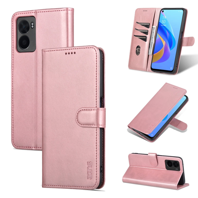 AZNS Skin Feel Calf Texture Flip Leather Phone Case, For OPPO A57 5G/Realme Q5i/Realme V23, For Huawei Maimang 11