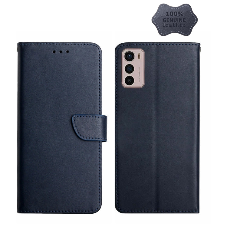 Genuine Leather Fingerprint-proof Horizontal Flip Phone Case
