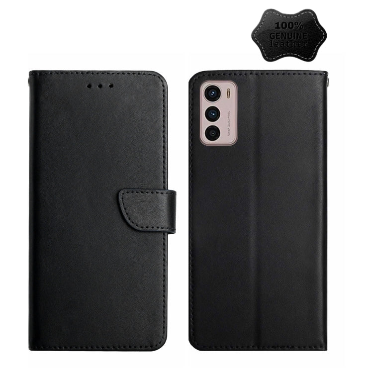 Genuine Leather Fingerprint-proof Horizontal Flip Phone Case