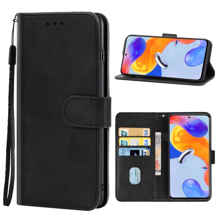 Leather Phone Case, For Motorola Moto G42, For Motorola Moto G62 5G, For OPPO Reno8 Lite, For Xiaomi Redmi Note 11 Pro 5G, For vivo iQOO Z5x