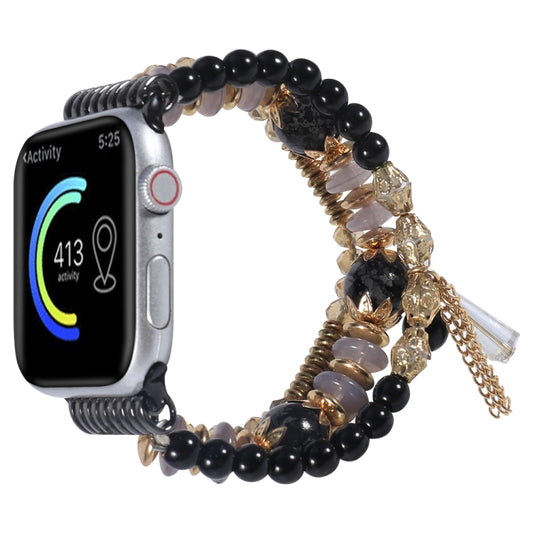 Chain Tassel Watch Band For Apple Watch Series, 7 41mm / 6&amp;SE&amp;5&amp;4 40mm / 3&amp;2&amp;1 38mm, 7 45mm / 6&amp;SE&amp;5&amp;4 44mm / 3&amp;2&amp;1 42mm