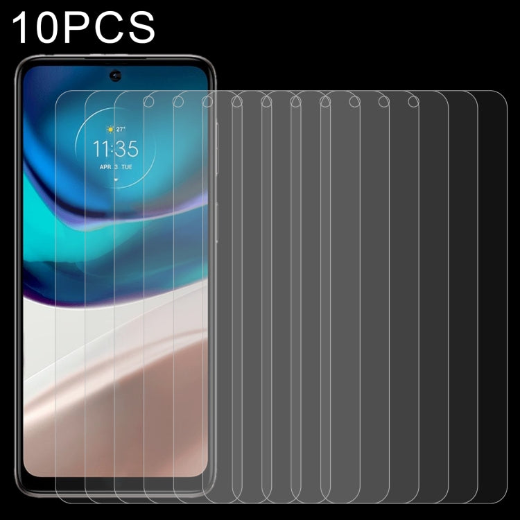 10 PCS 0.26mm 9H 2.5D Tempered Glass Film, For Motorola Moto G42(10 PCS), For Motorola Moto G62 5G / Moto G32 / Moto G62 India(10 PCS), For vivo Y72T / iQOO Z5x / iQOO Z6x / Y73t(10 PCS)