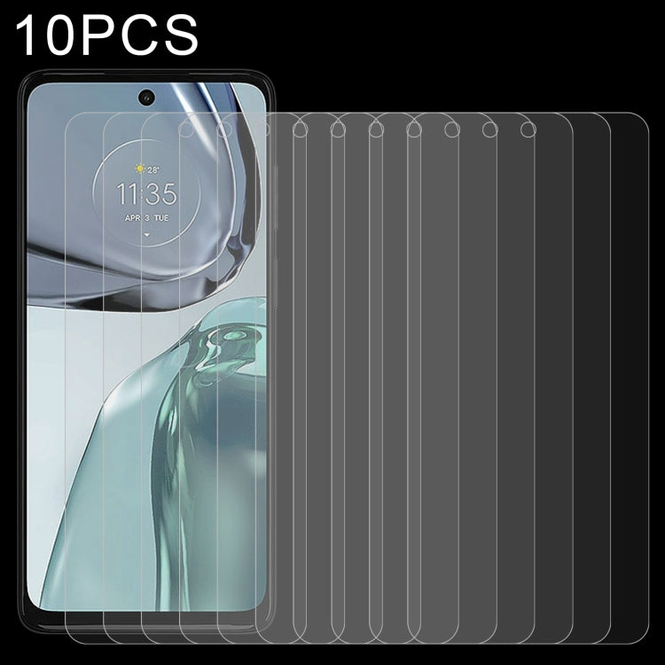 10 PCS 0.26mm 9H 2.5D Tempered Glass Film, For Motorola Moto G42(10 PCS), For Motorola Moto G62 5G / Moto G32 / Moto G62 India(10 PCS), For vivo Y72T / iQOO Z5x / iQOO Z6x / Y73t(10 PCS)